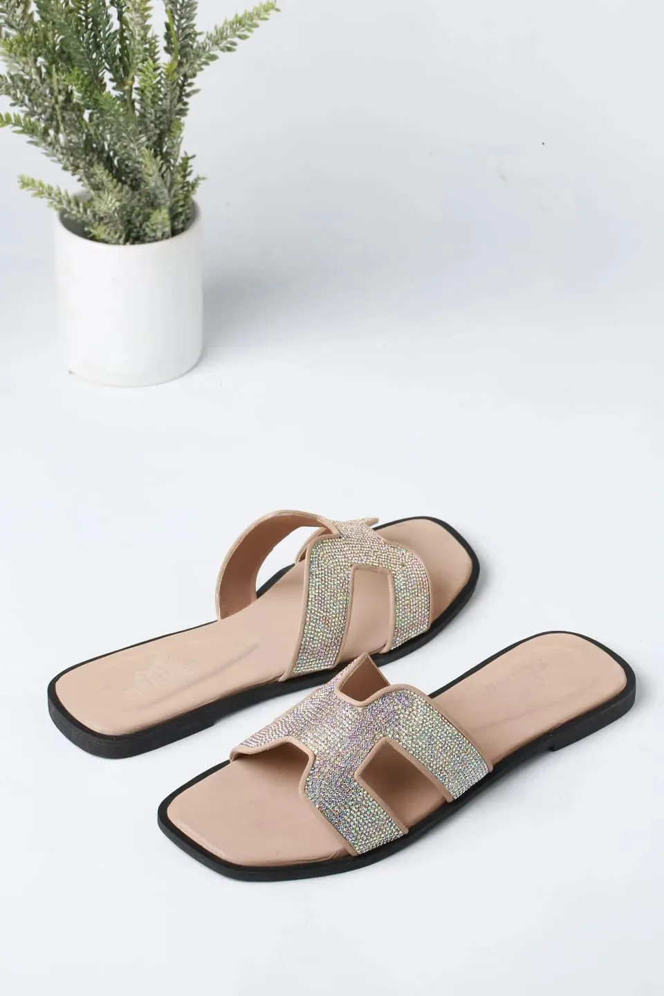 HERMES FANCY STYLISH SLIPPERS