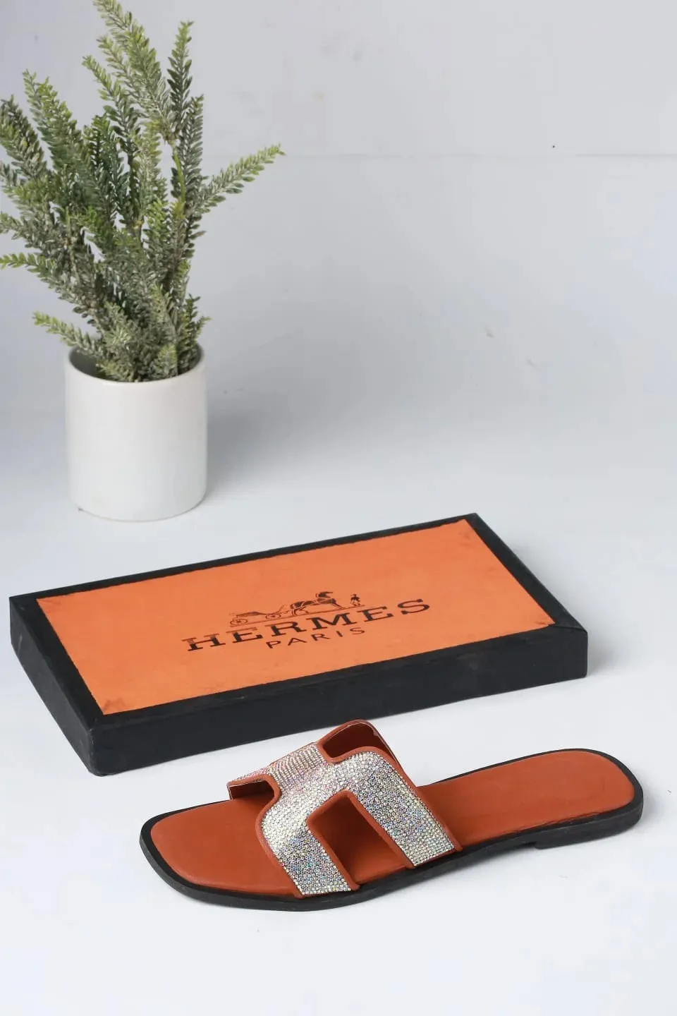 HERMES FANCY STYLISH SLIPPERS
